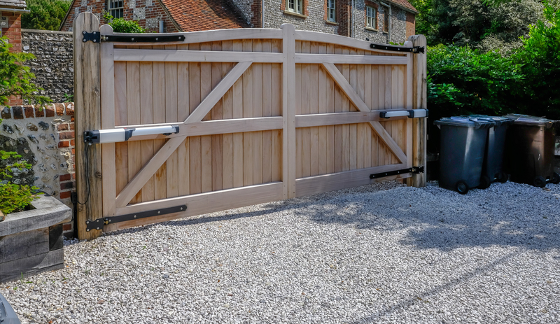 wooden gate