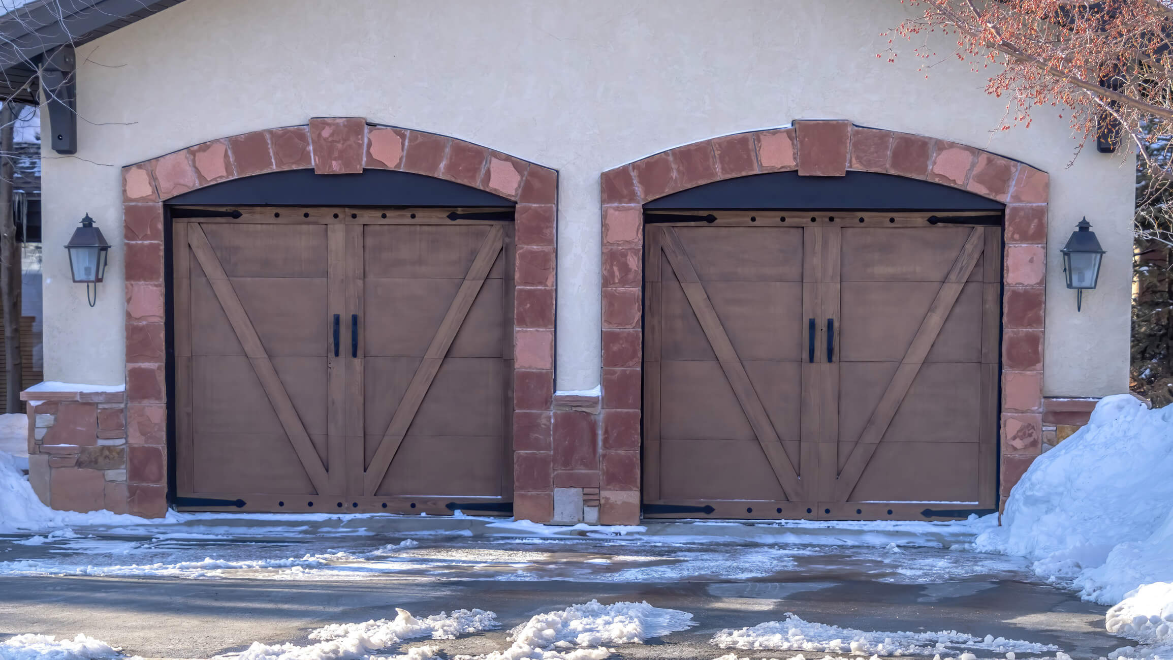 Garage Doors in Winter