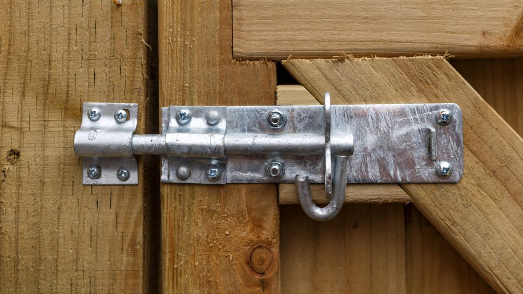 Side gate security lock