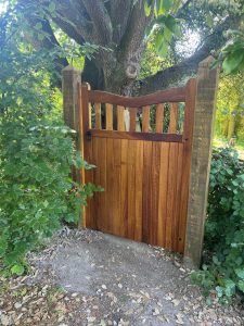 Garden entrance gate