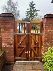 Hardwood Entrance Gate